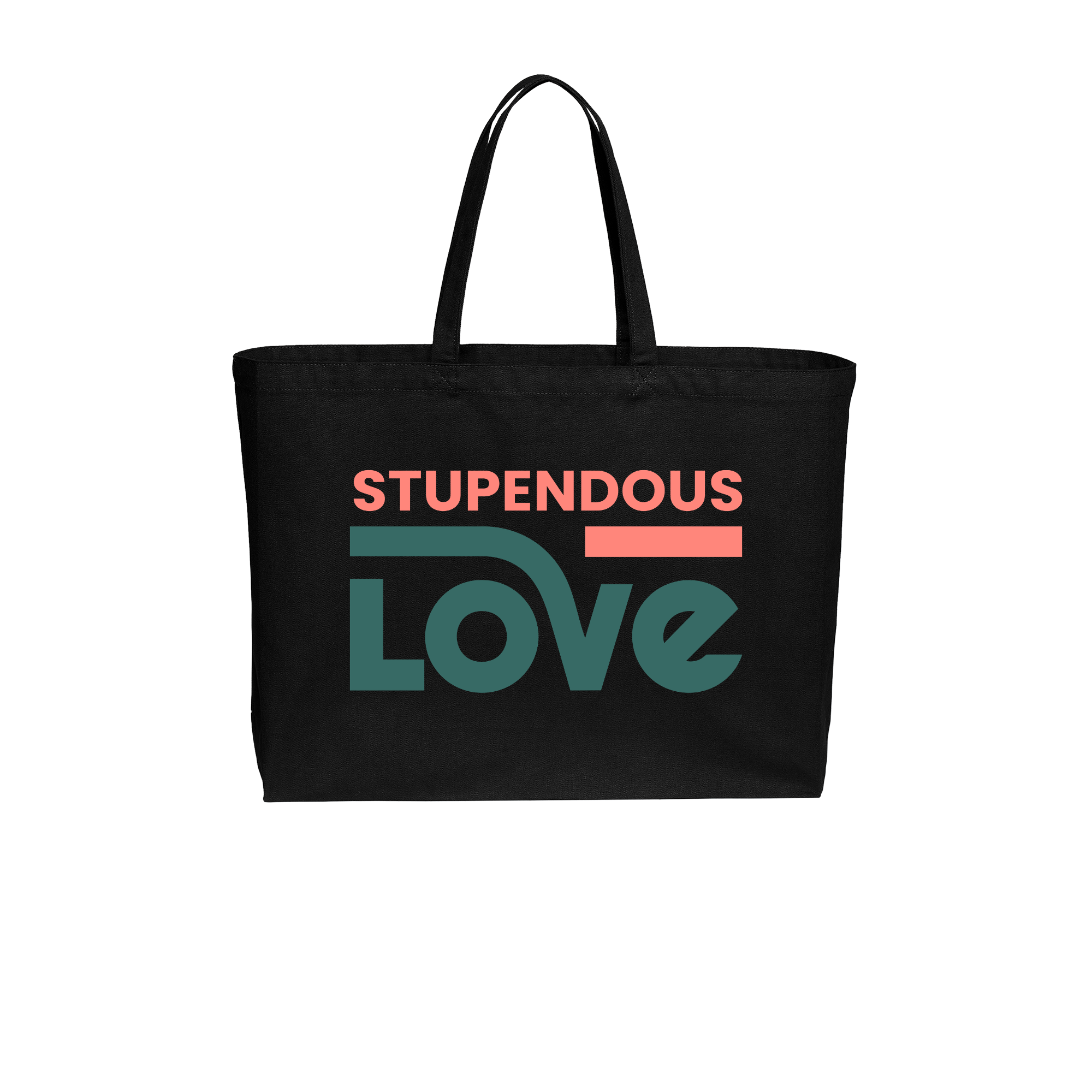Stupendous Love Carry-All Canvas Tote