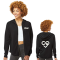 Stupendous Love Women's California Wave Wash Full-Zip Hoodie