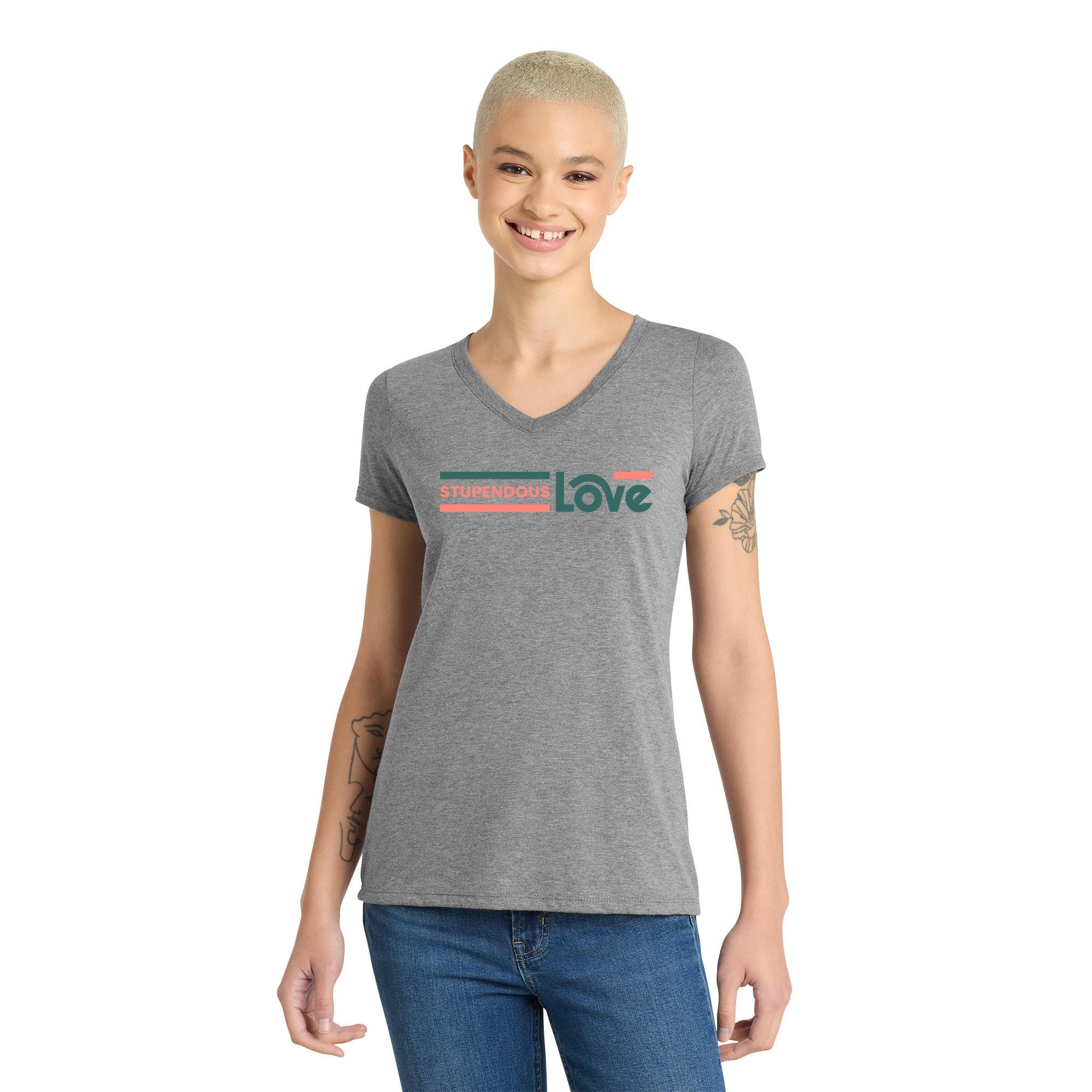 Stupendous Love Women’s Perfect Tri® V-Neck Tee