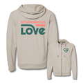 Stupendous Love Lightweight Zip Up Hoodie
