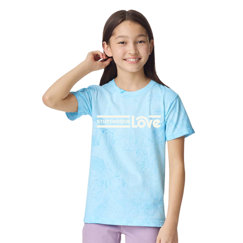 Stupendous Love Color Blast Youth Tee