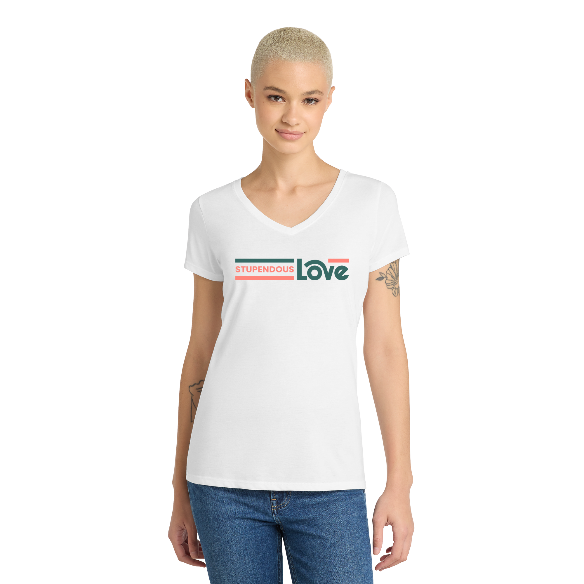Stupendous Love Women’s Perfect Tri® V-Neck Tee