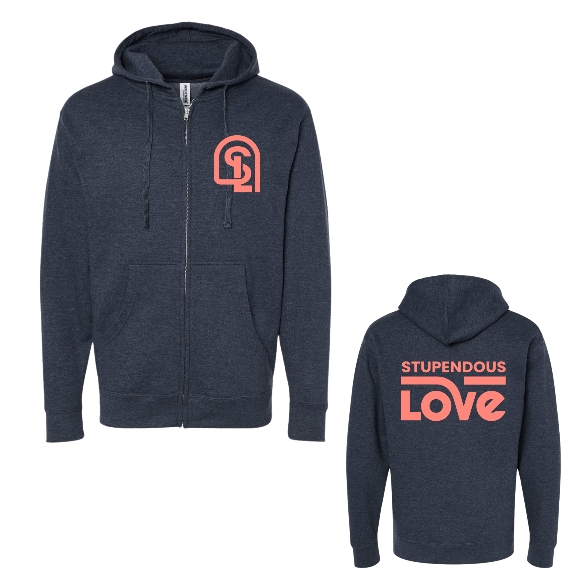 Stupendous Love SL Zip Up Hoodie