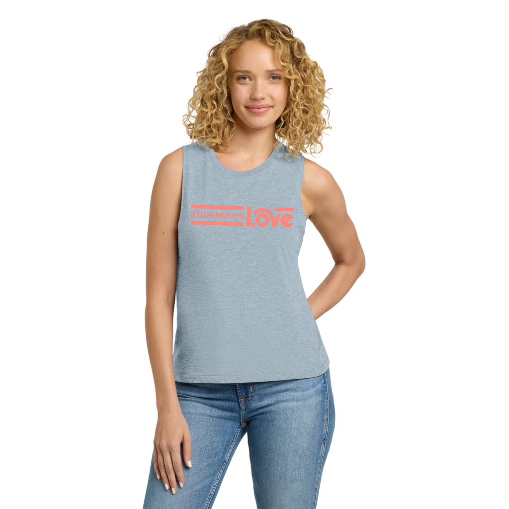 Stupendous Love Women's Festival Muscle Tank