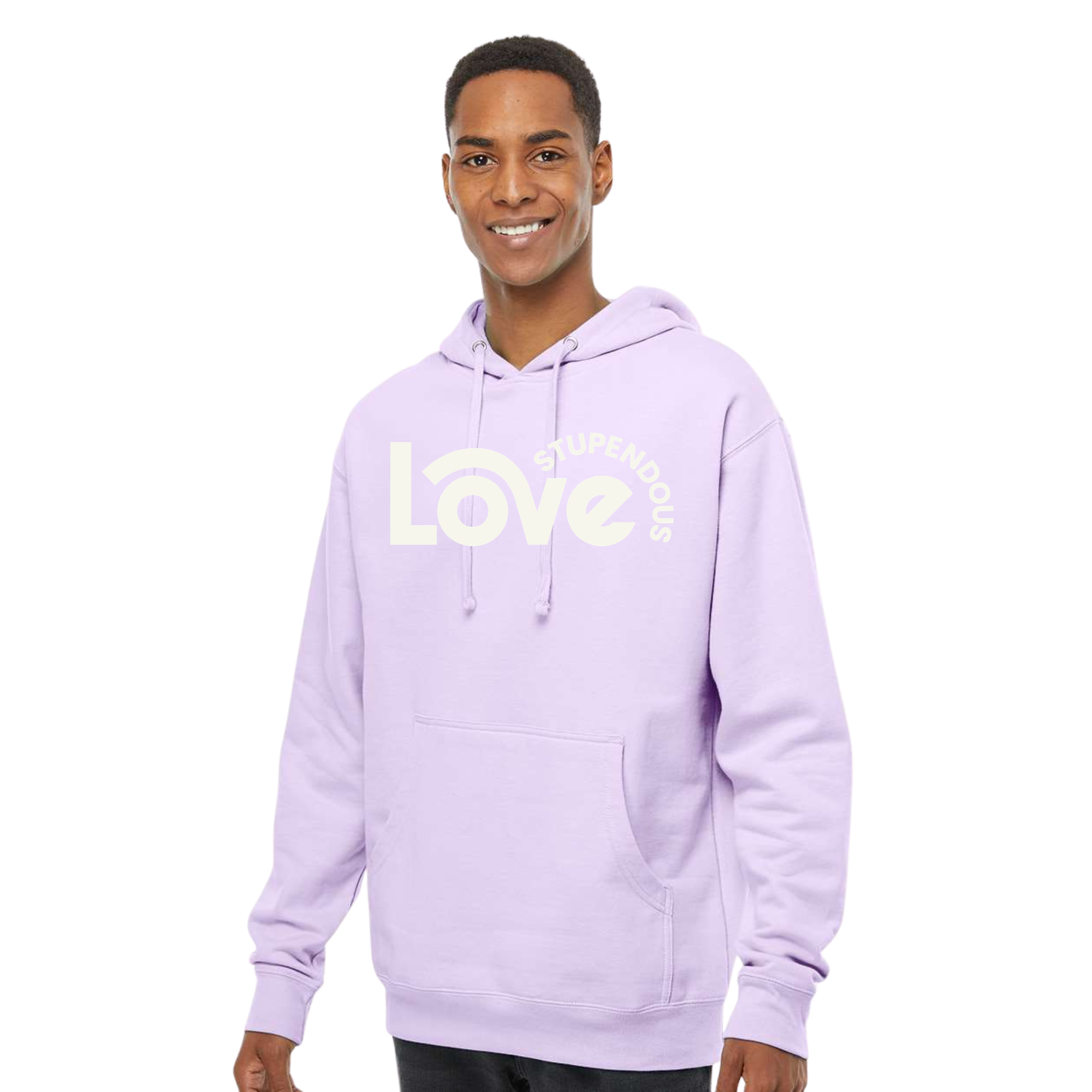 Stupendous Love Wave Logo Hoodie