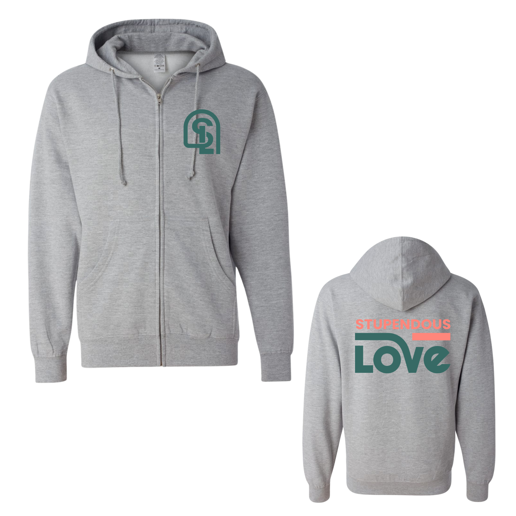 Stupendous Love SL Zip Up Hoodie