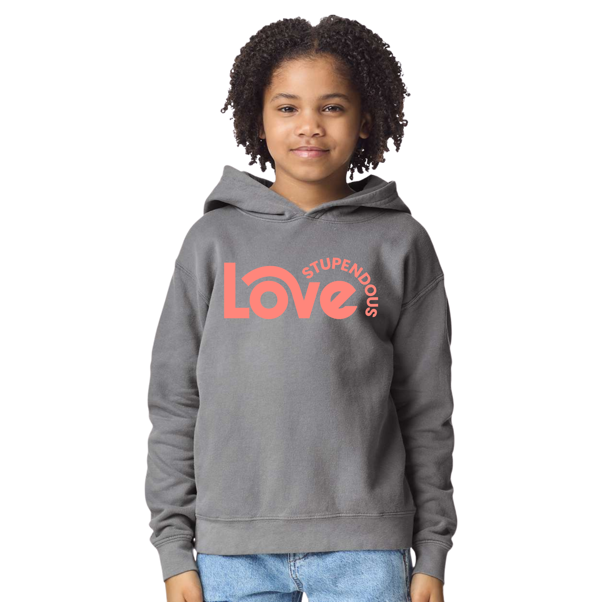 Stupendous Love Garment-Dyed Lightweight Fleece Hoodie