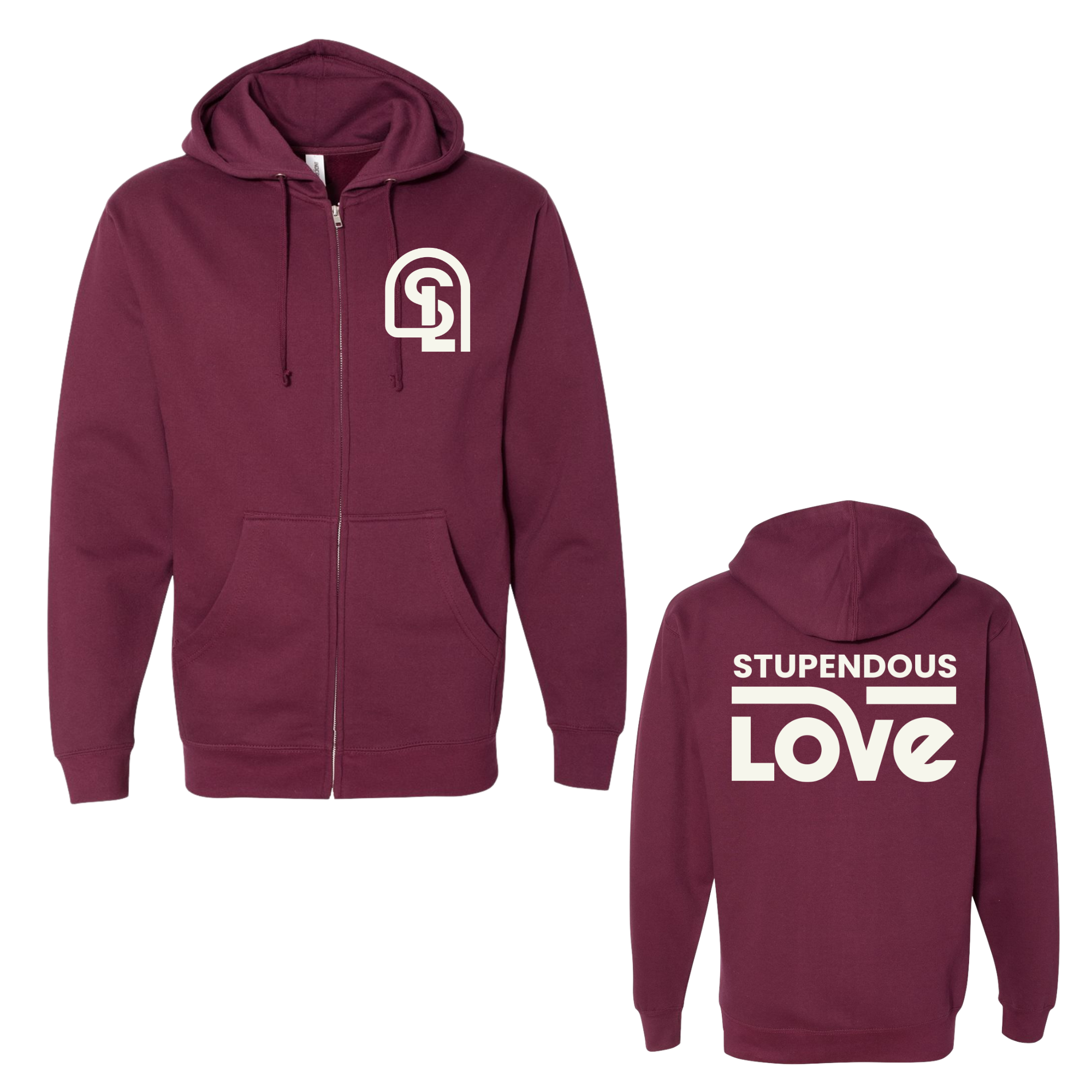 Stupendous Love SL Zip Up Hoodie