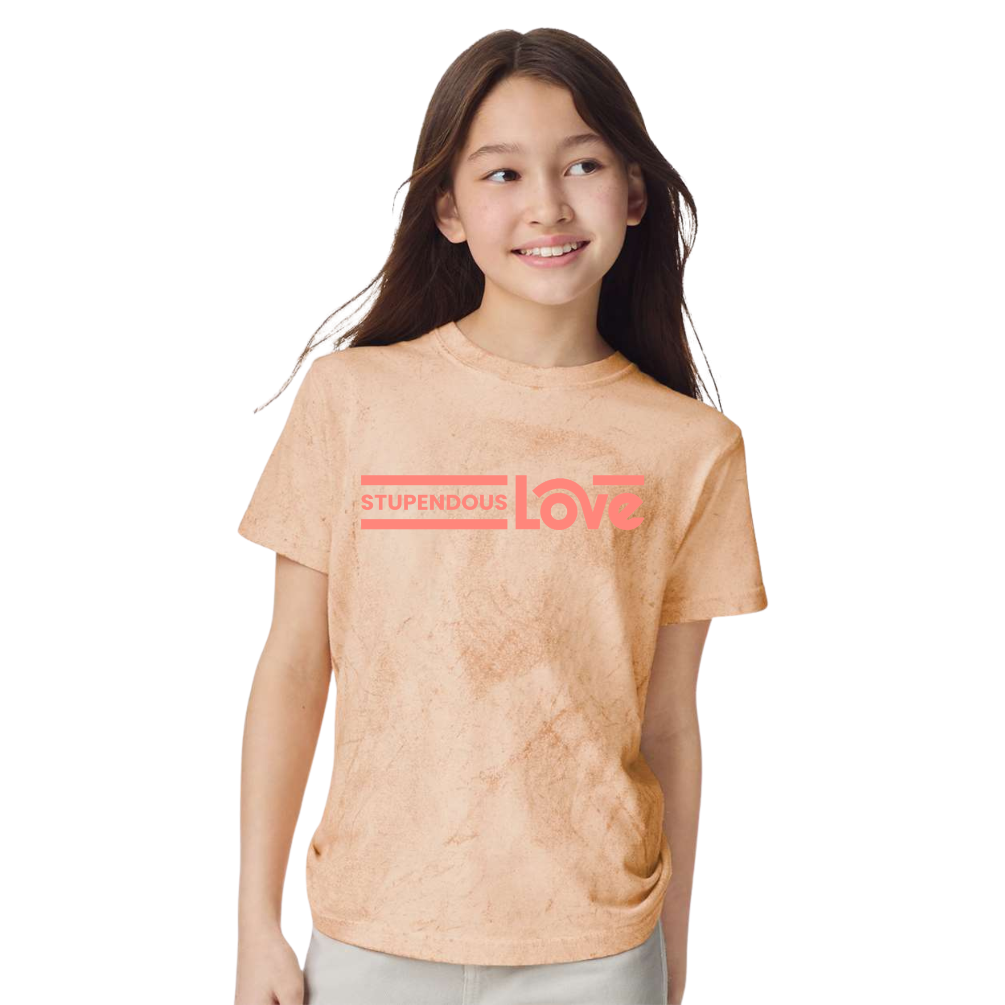 Stupendous Love Color Blast Youth Tee