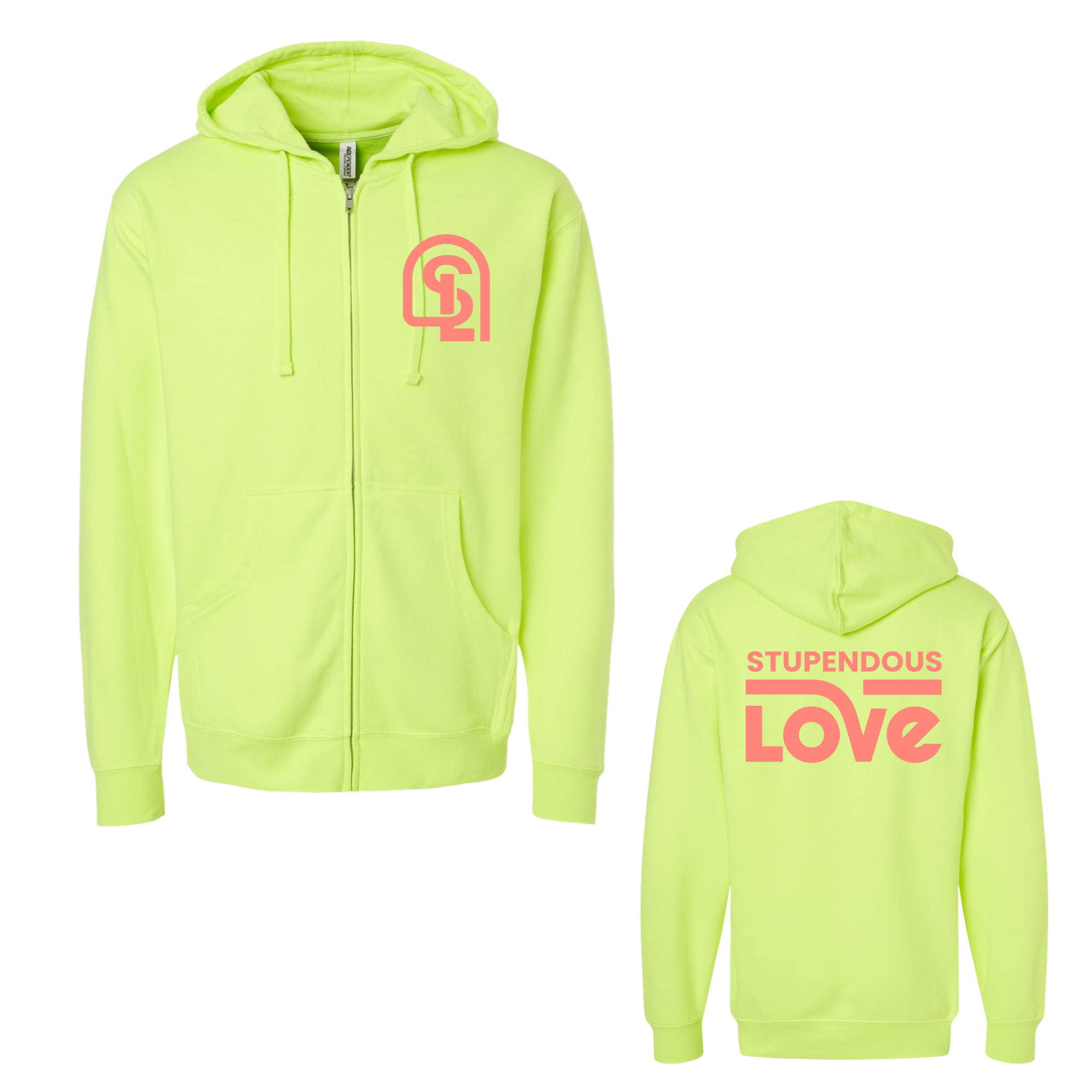 Stupendous Love SL Zip Up Hoodie