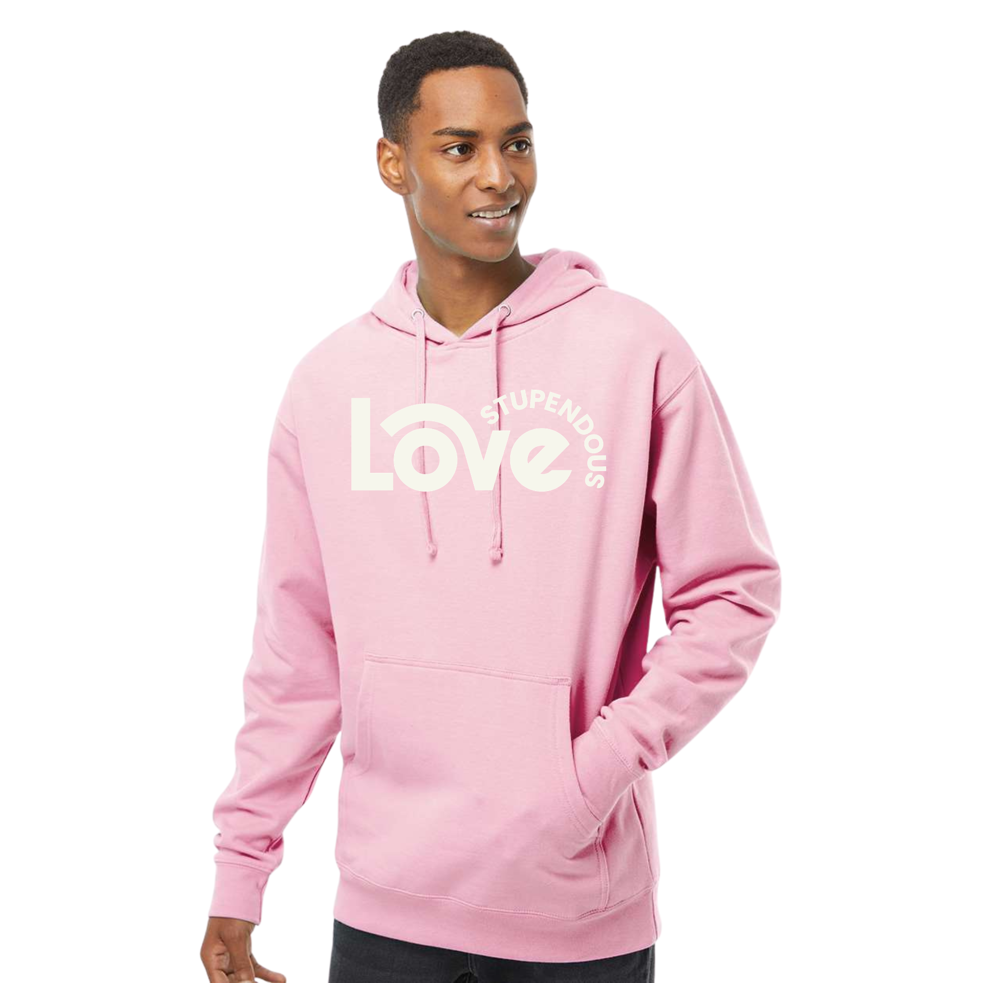 Stupendous Love Wave Logo Hoodie
