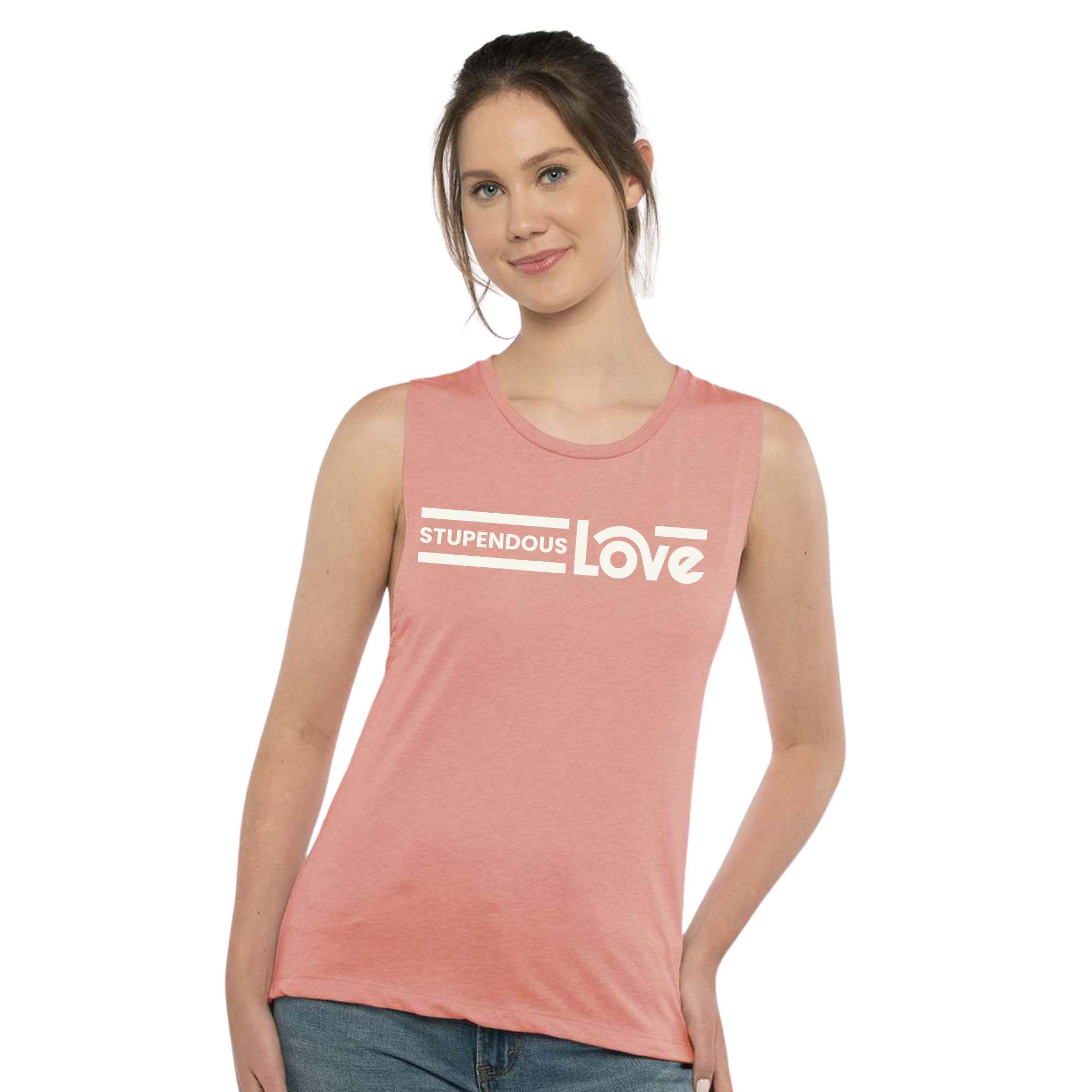 Stupendous Love Women's Festival Muscle Tank