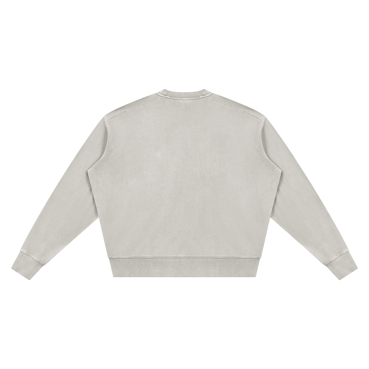 Unisex Vintage Wash Cotton Crewneck Sweatshirt